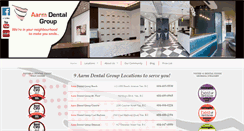 Desktop Screenshot of aarm-dental.com